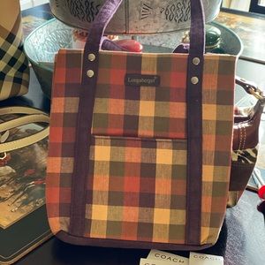 Luxury longaberger purse
